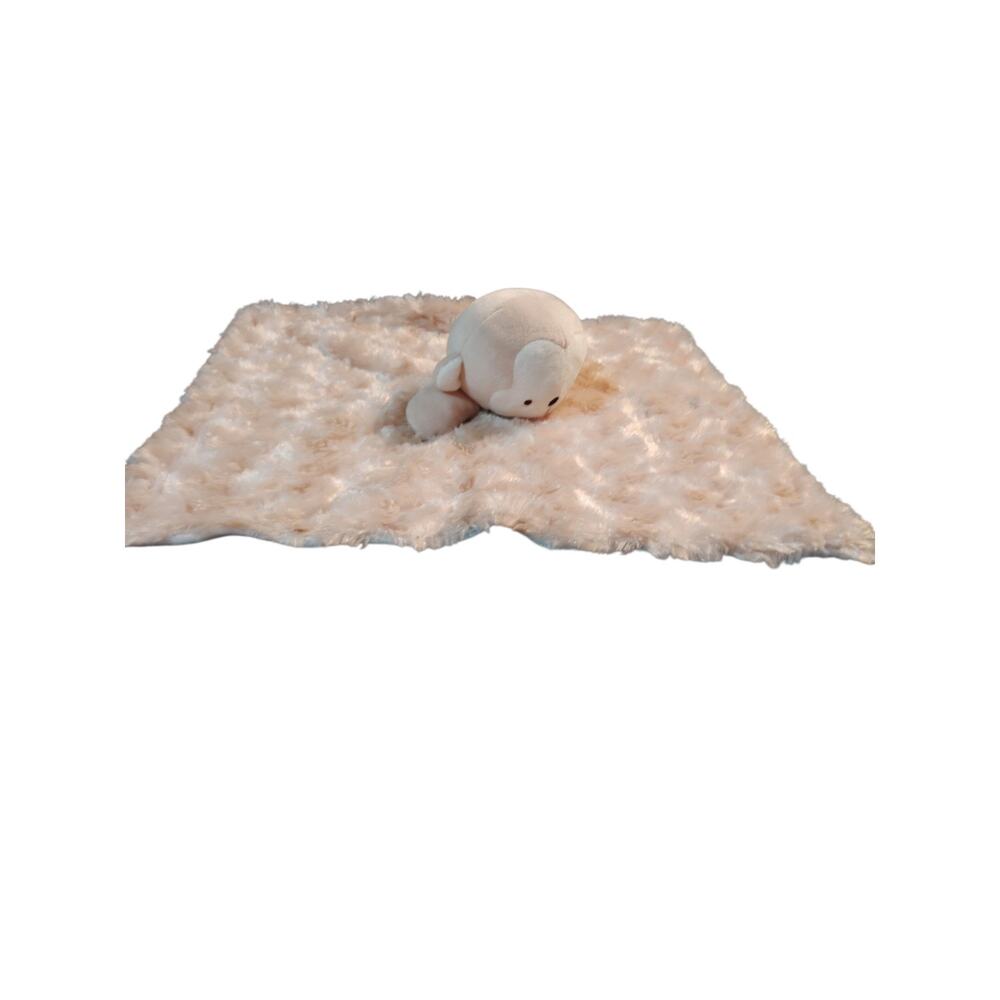 Bon Bebe Lovie Lovey monkeySecurity Blanket Pink Plush